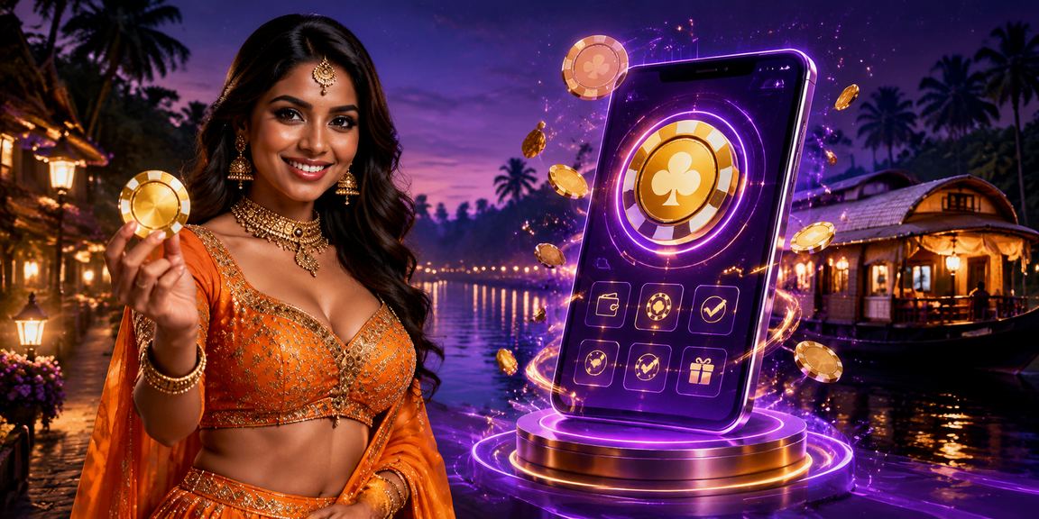 Promotions encouraging deposits in Kerala backwaters setting